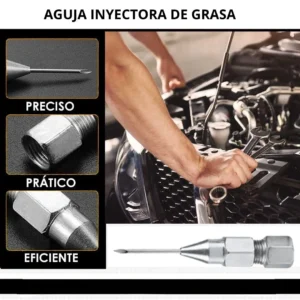 Aguja inyectora de engrase